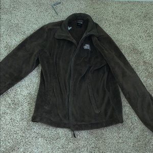 North Face furry jacket